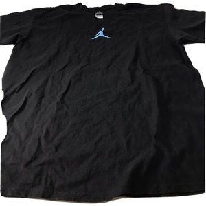 Michael Jordan Jumpman Thick Short Sleeve T-Shirt Men's‎ Sz XL Black